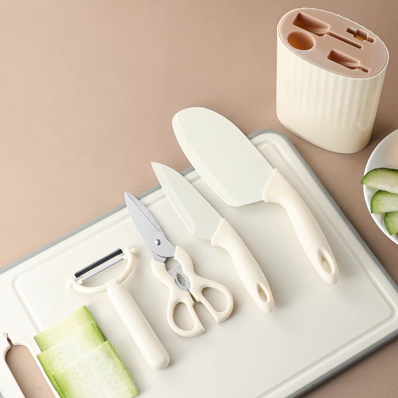 Baby Food Scissors - 5-delige keukengereedschapset, klein huishoudelijk gereedschap van