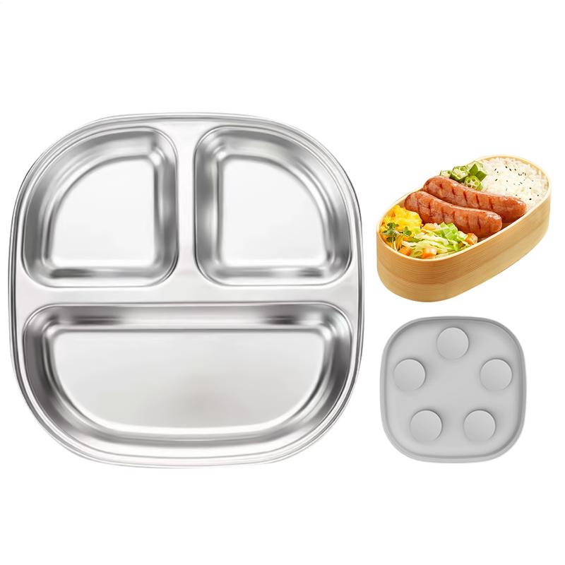 Plate Suction Toddler - Verdeelde borden voor kinderen Peutergerechten Kinderborden
