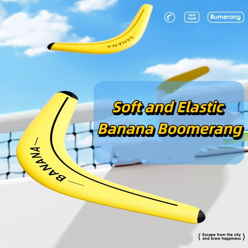 Baby Food Banana - Zachte en elastische sport throwback bananen-vormige