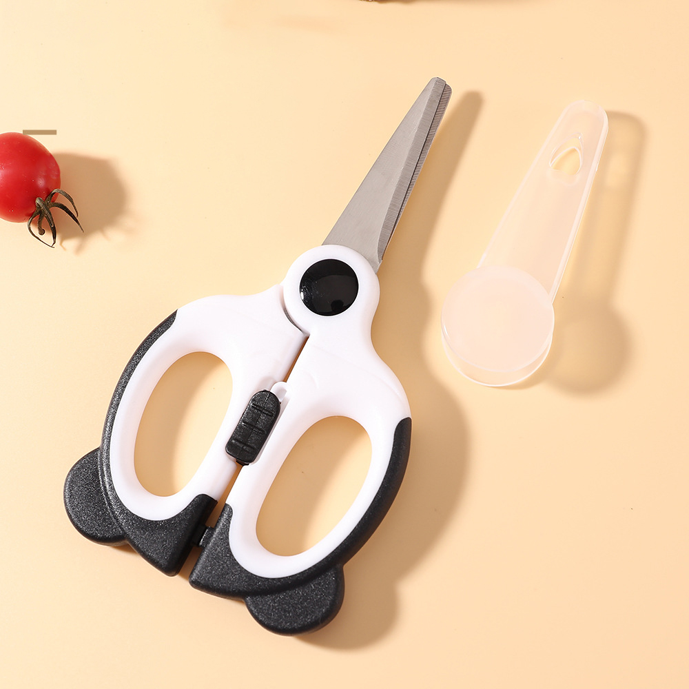 Baby Food Scissors - Veiligheidsschaar voor kinderen Studenten Babyvoeding Schaar