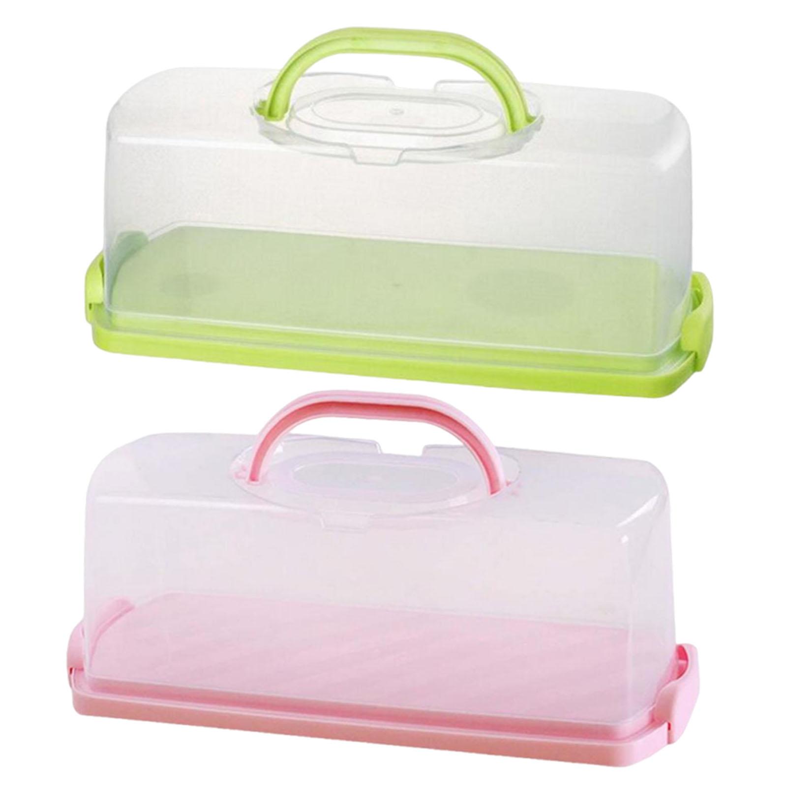 Baby Food Banana - 2 stuks rechthoekige brooddozen met handvat,