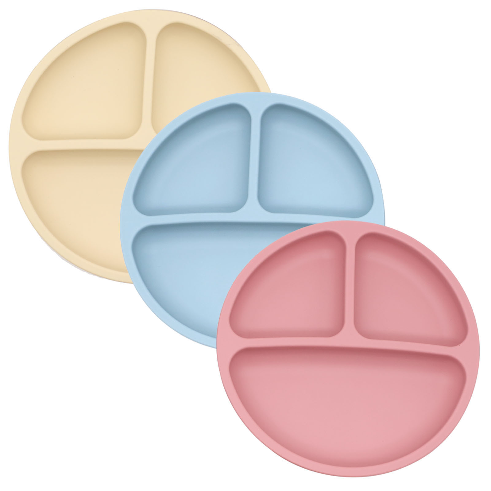 Silicone Suction Bowl - Siliconen splitplaat van voedingskwaliteit met sterke