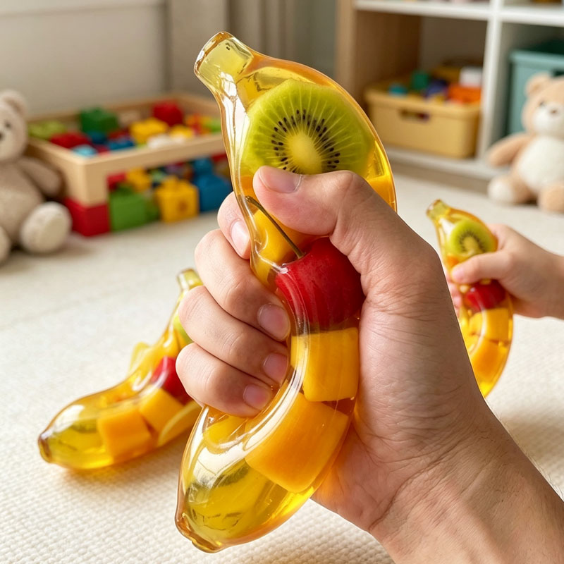 1-8PCS Slow Rebound Banaan Squ - Baby Food Banana recensie en prijs