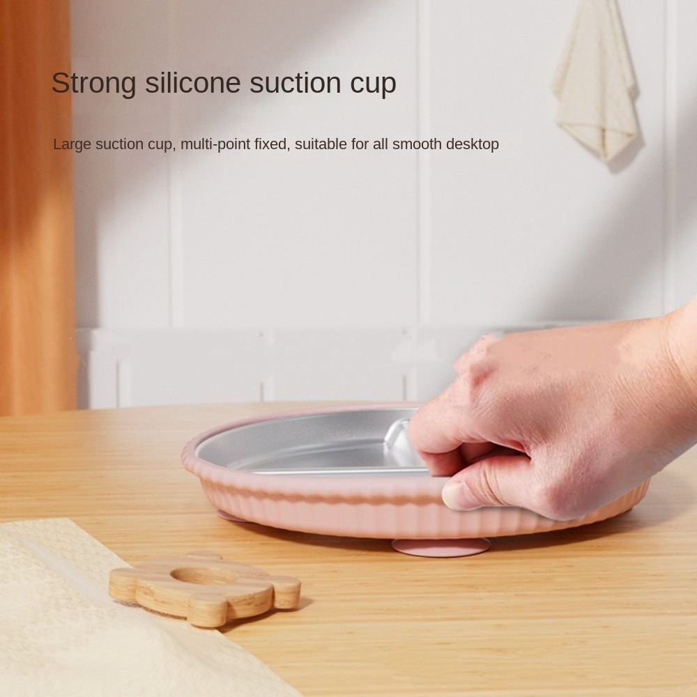 Nieuwe antislip roestvrijstale - Plate Suction Toddler recensie en prijs