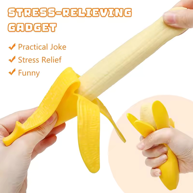 1/2/3 stuks rekbare banaan, sq - Baby Food Banana recensie en prijs