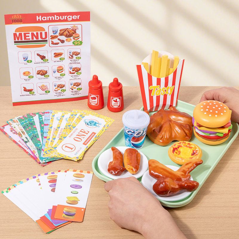 Houten Fastfood Keuken Speelgo - Baby Food Under 1 Year recensie en prijs