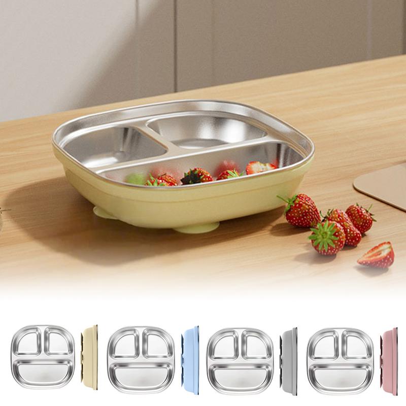 Verdeelde borden voor kinderen - Plate Suction Toddler recensie en prijs