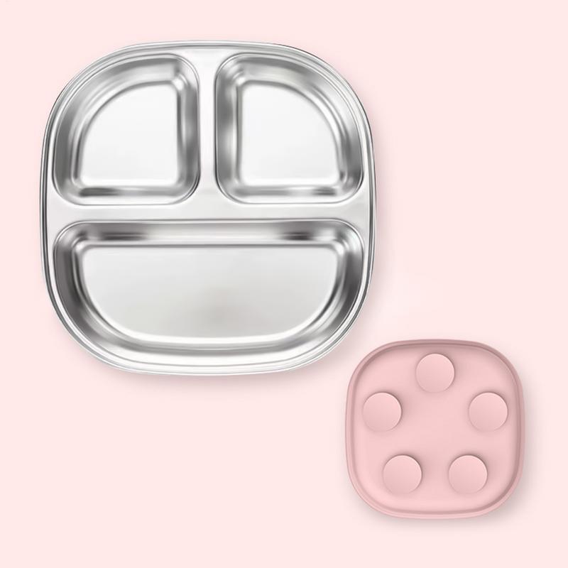Verdeelde borden voor kinderen - Plate Suction Toddler recensie en prijs
