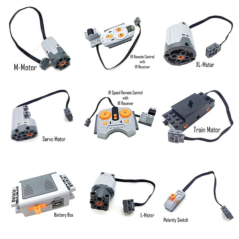 Technische onderdelen Motor Mu - Lego Set Technic recensie en prijs