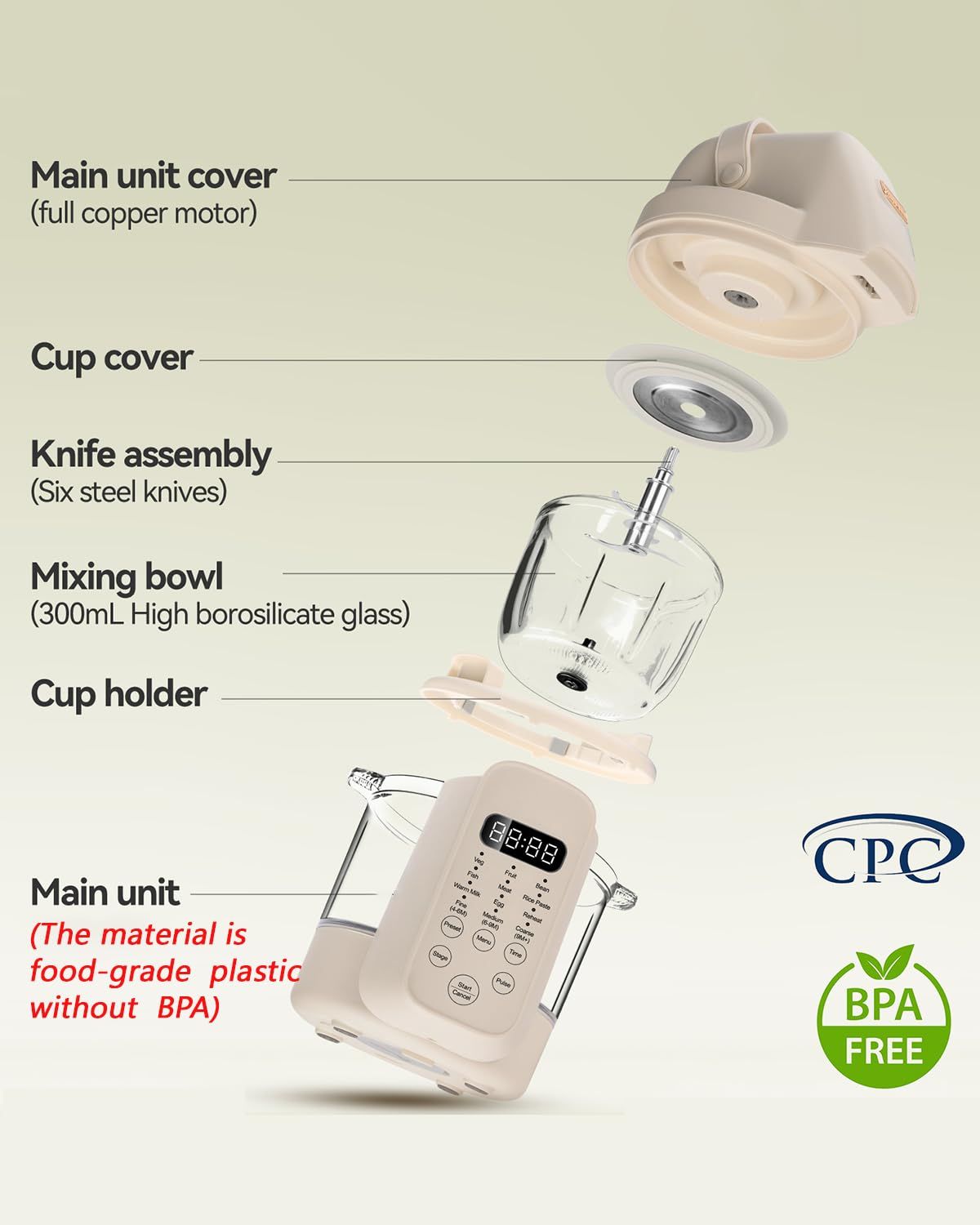 Heavy-Duty Pro 9-in-1 babyvoed - Baby Food Steamer recensie en prijs