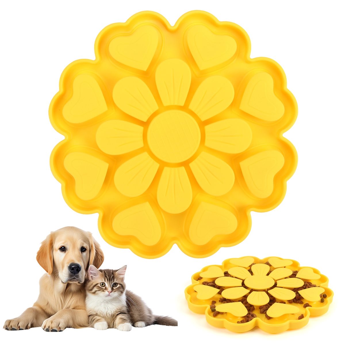 【Promo】Pet Slow Feeder Bowl Li - Silicone Suction Bowl recensie en prijs