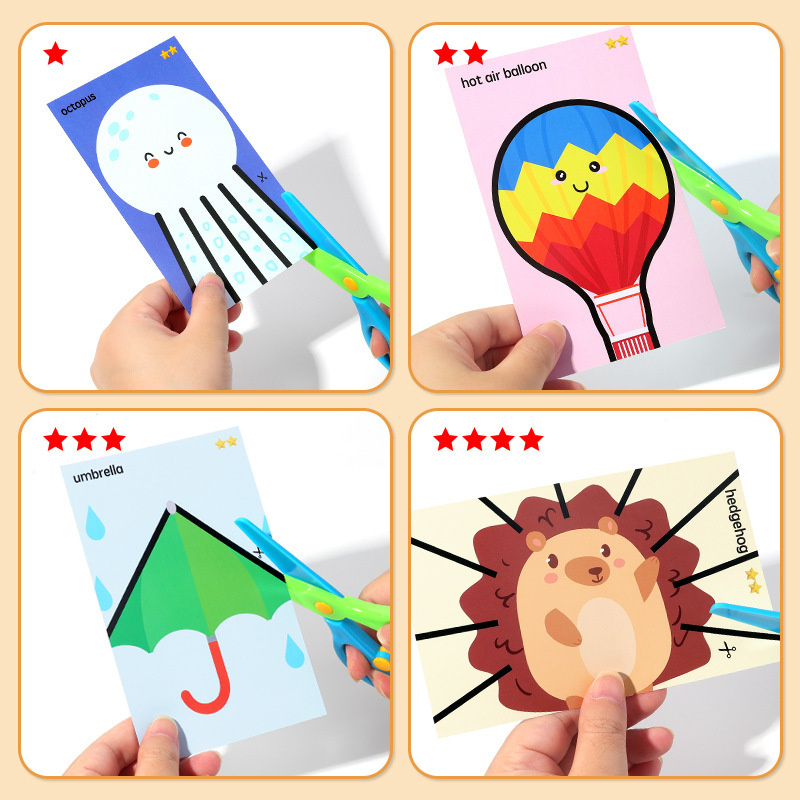 Handgemaakte papierknipjes Int - Baby Food Scissors recensie en prijs