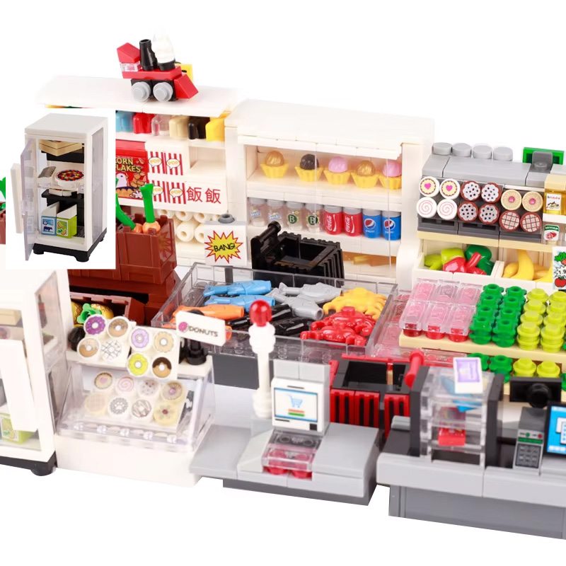 MOC City Food Bouwstenen Groen - Baby Food Banana recensie en prijs
