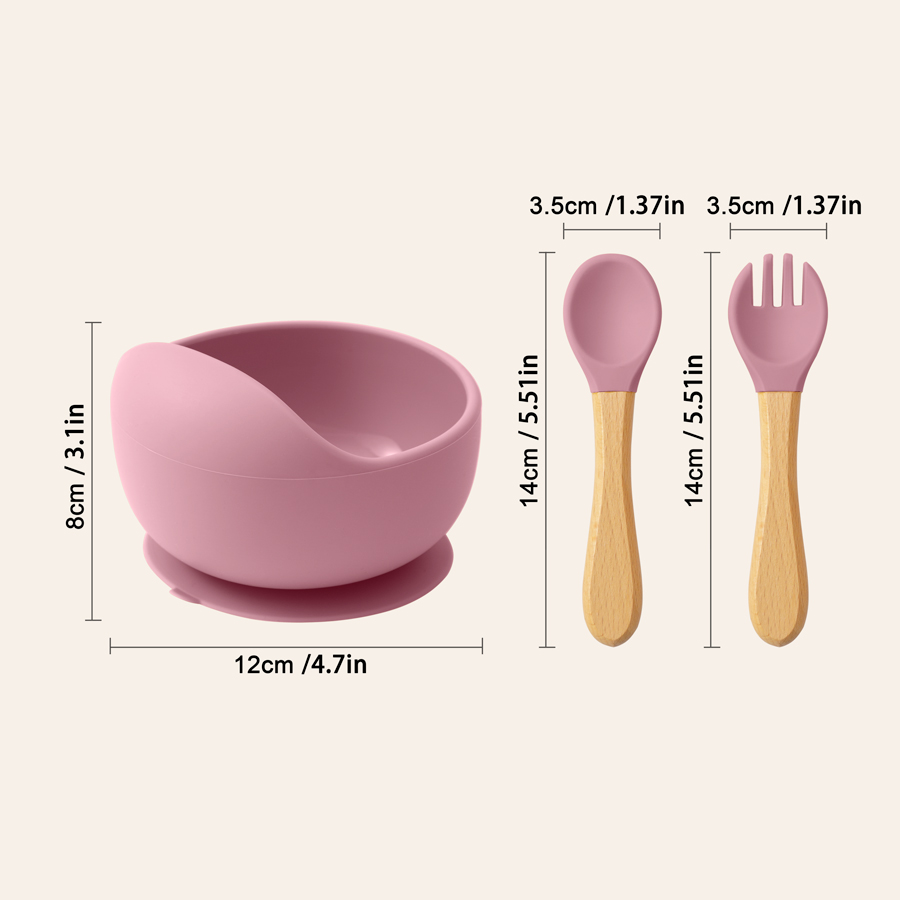 Mamaplan 3PCS Baby Siliconen V - Plate Suction Toddler recensie en prijs