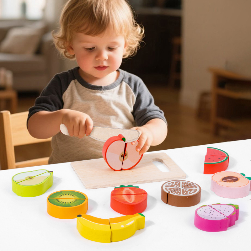 Houten keuken alsof speelgoed  - Baby Food Under 1 Year recensie en prijs