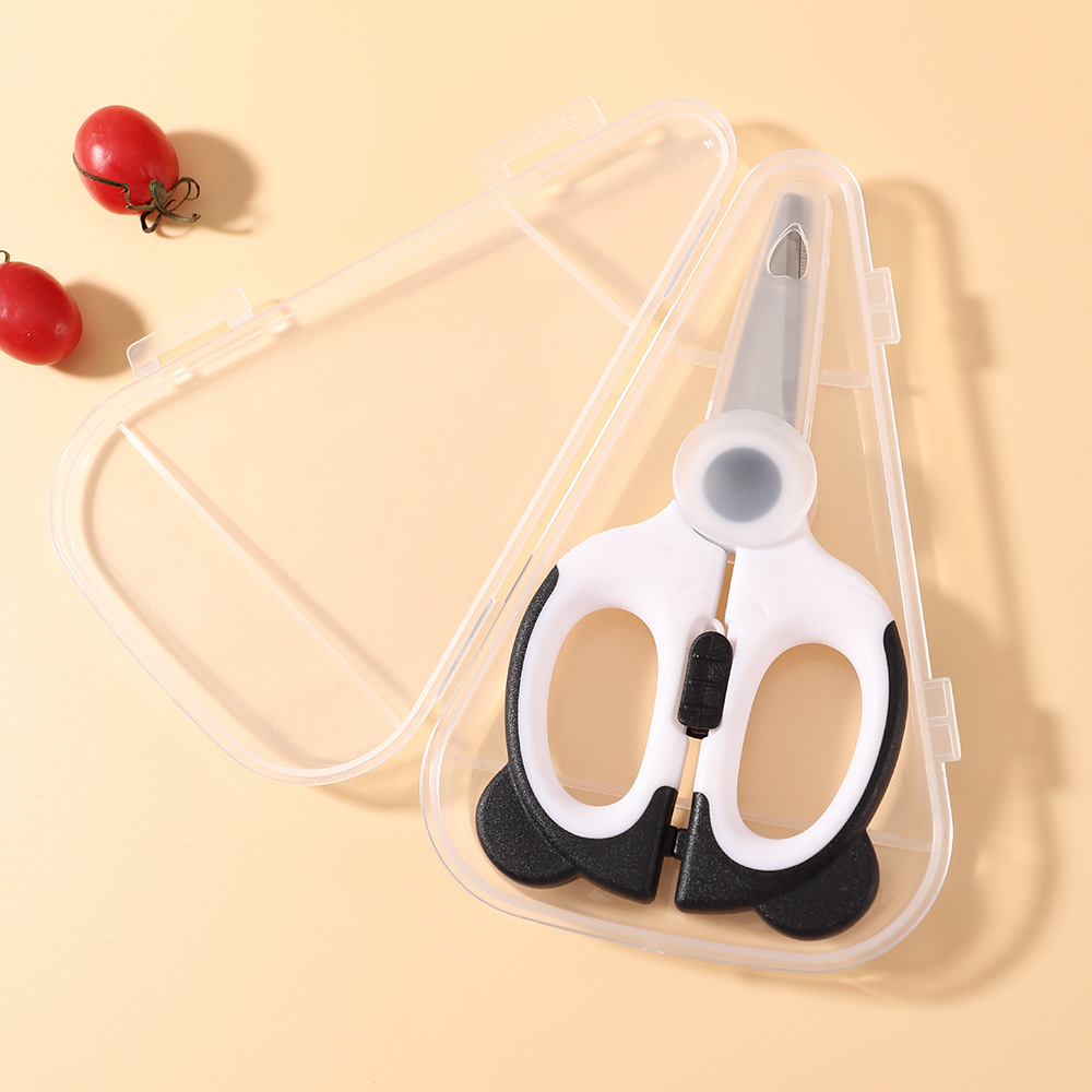 Veiligheidsschaar voor kindere - Baby Food Scissors recensie en prijs