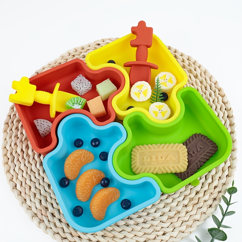 6 stks/set baby Siliconen Voed - Baby Food Dinner recensie en prijs