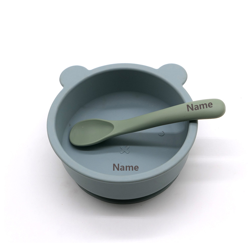 Kinderservies Set Kom Lepel Ge - Silicone Suction Bowl recensie en prijs