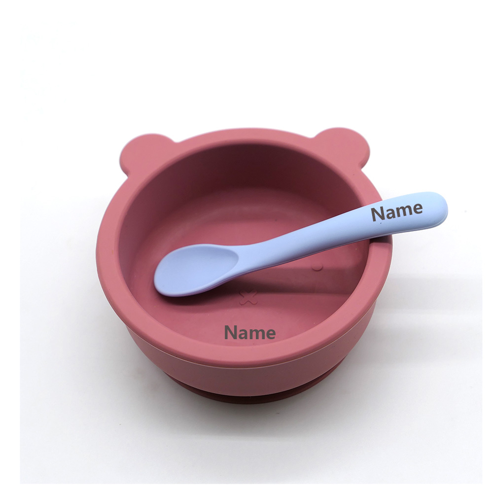Kinderservies Set Kom Lepel Ge - Silicone Suction Bowl recensie en prijs